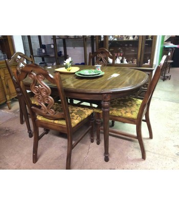 SOLD - Vintage Table with 4 Chairs